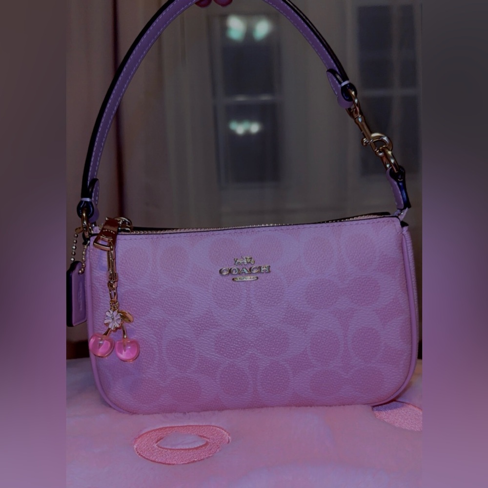 Coach Pink Shoulder Bag